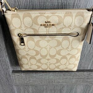 Coach Tan Crossbody Bag
